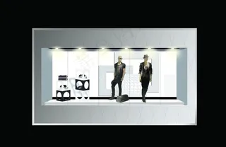 服装橱窗设计图片