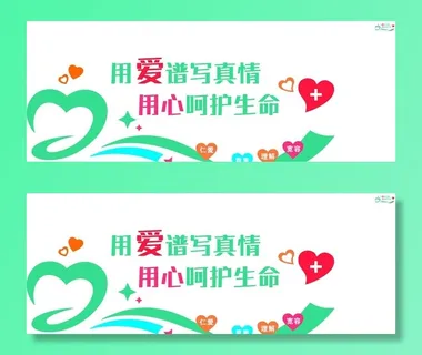 医院文化墙 图片