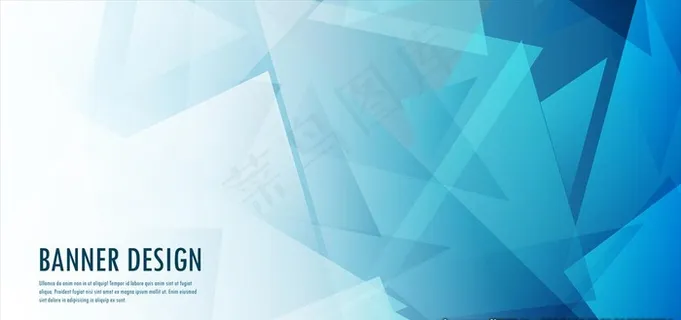 蓝色几何抽象商务简约海报背景图片 蓝色几何抽象商务简约海报背景图片