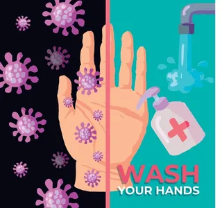 勤洗手图片