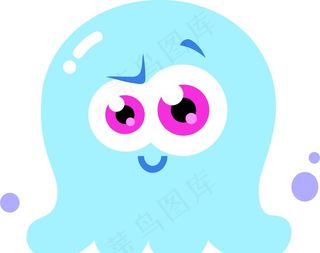 卡通章鱼图片