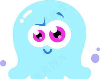 卡通章鱼图片