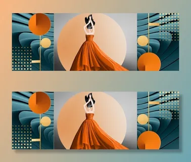 现代轻奢爱马仕珐琅美少女装饰图图片