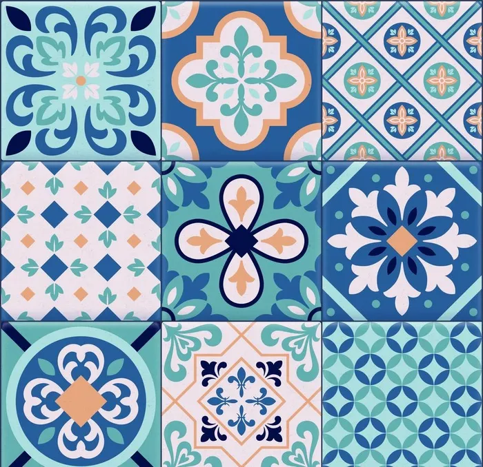 ai矢量方形花纹图片ai矢量模版下载