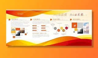 企业展板图片