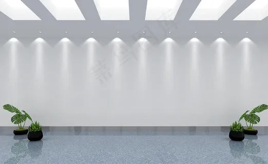 可替换文化墙样机图片