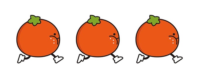 柿子插画图片
