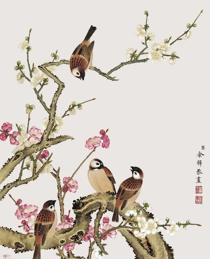 花鸟画图片(3248x4134)