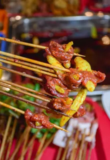 泡椒牛肉串串图片 泡椒牛肉串串图片