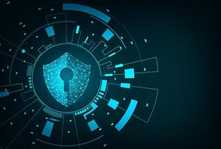 蓝色线条科技图片