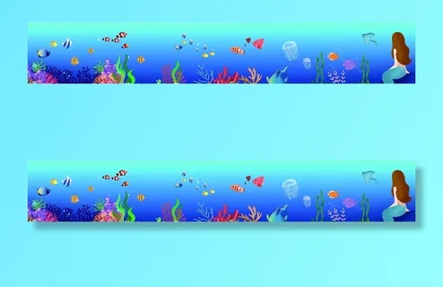 卡通海底世界图片