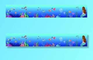 卡通海底世界图片