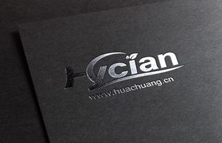 烫银标志LOGO样机效果图图片