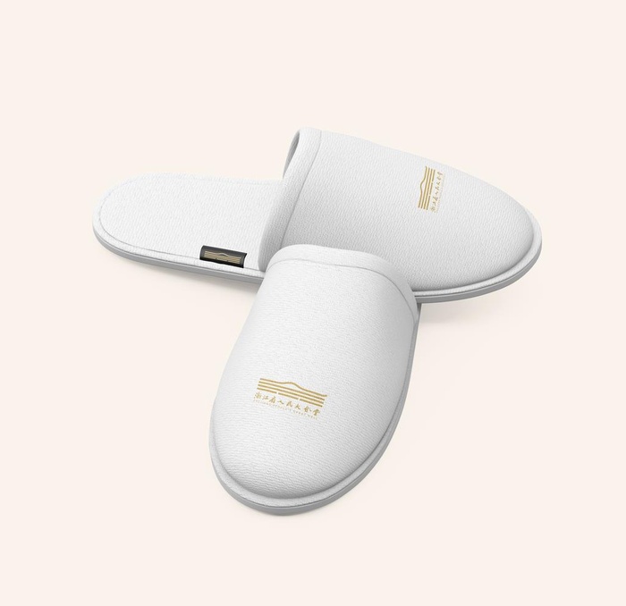 酒店拖鞋样机图片