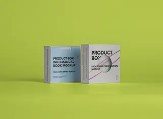 包装盒样机图片