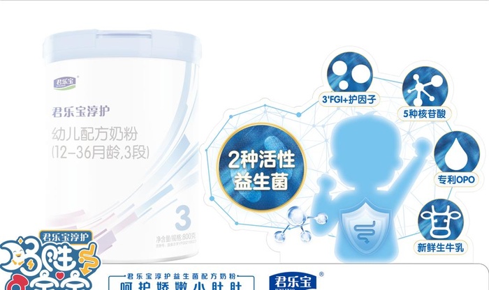 淳护奶粉展示牌图片