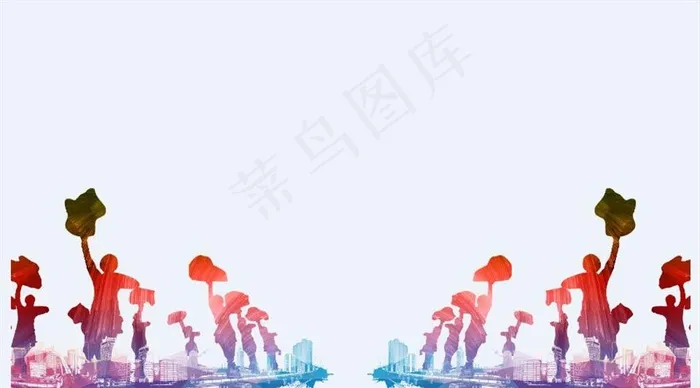 扭秧歌 广场舞 PNG 透明背图片
