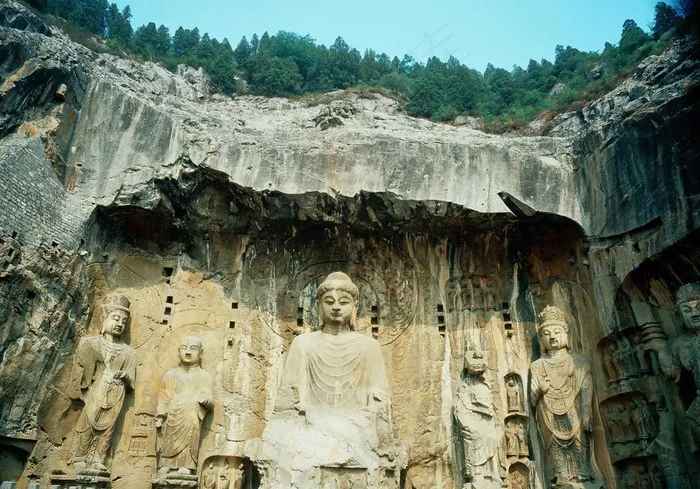 龙门石窟图片