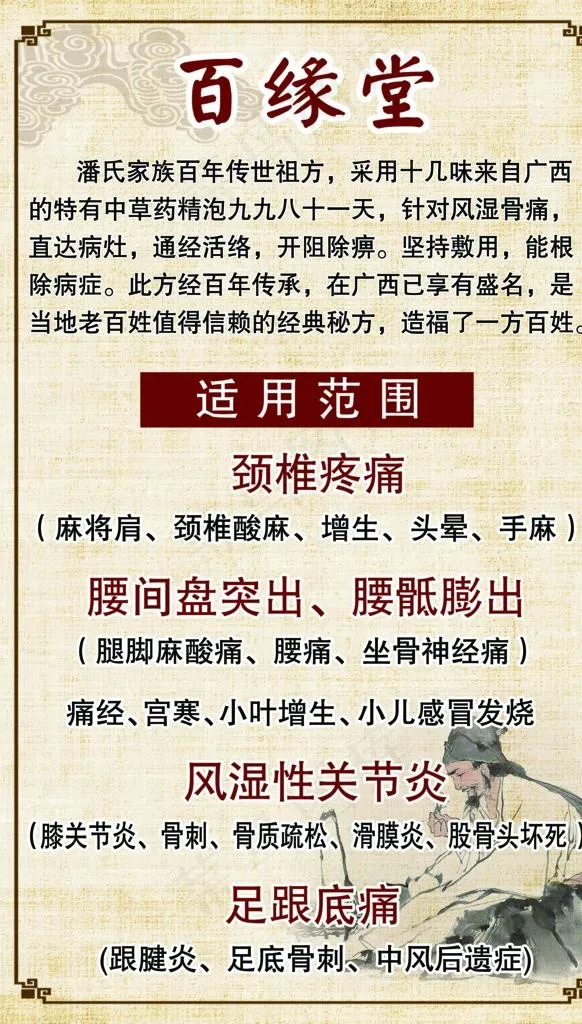 中医骨骼养护图片(5906x9843)psd模版下载