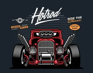 复古老爷车图片