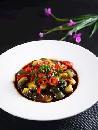 捞汁小皮蛋图片