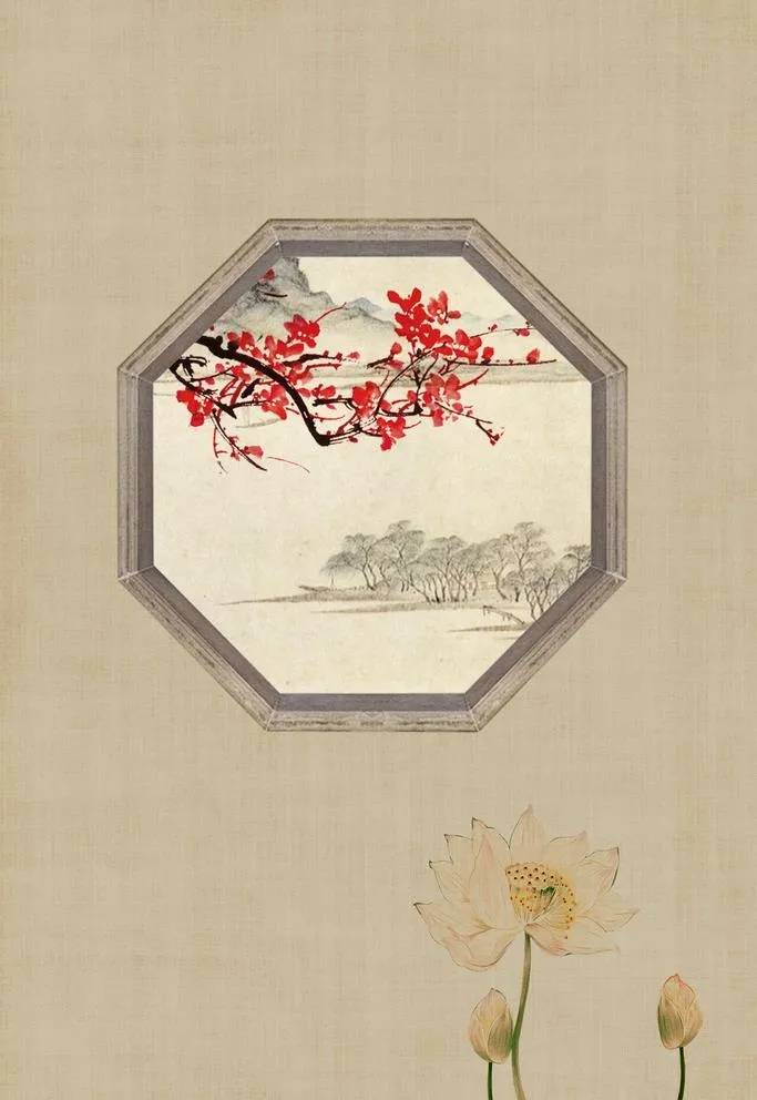 中国风国风背景图片(3543x5315)psd模版下载