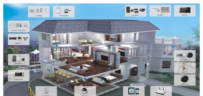 海尔智能生活馆海报家装门锁图片