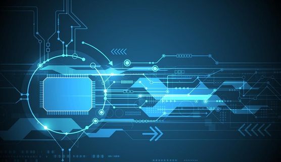 高科技数码芯片图片