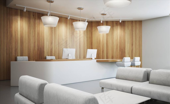 室内广告样机图片