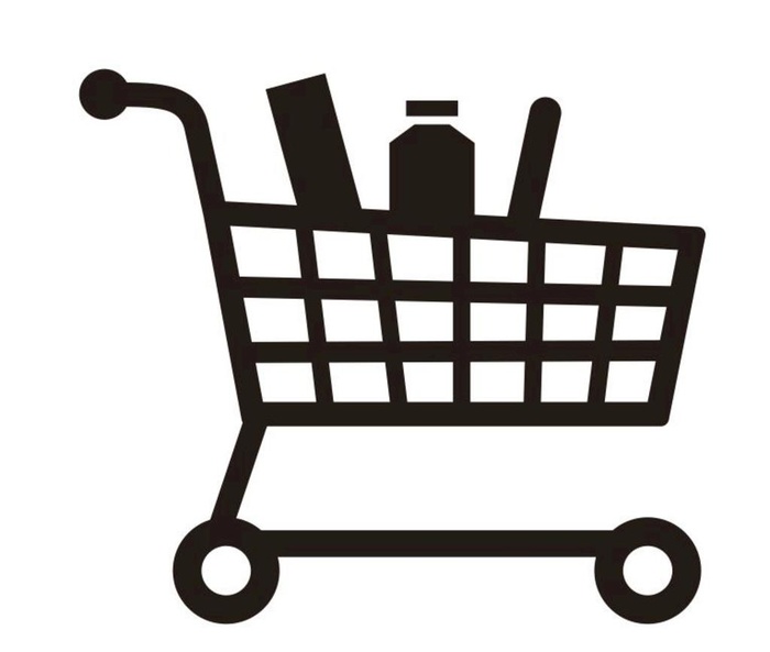 矢量购物车标志图片