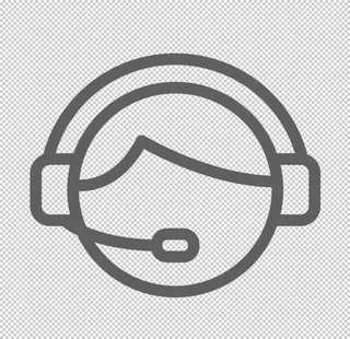 客服图标免抠素材图片