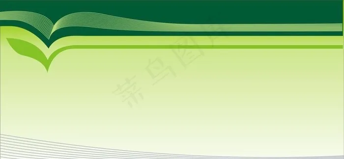 绿色展板图片cdr矢量模版下载