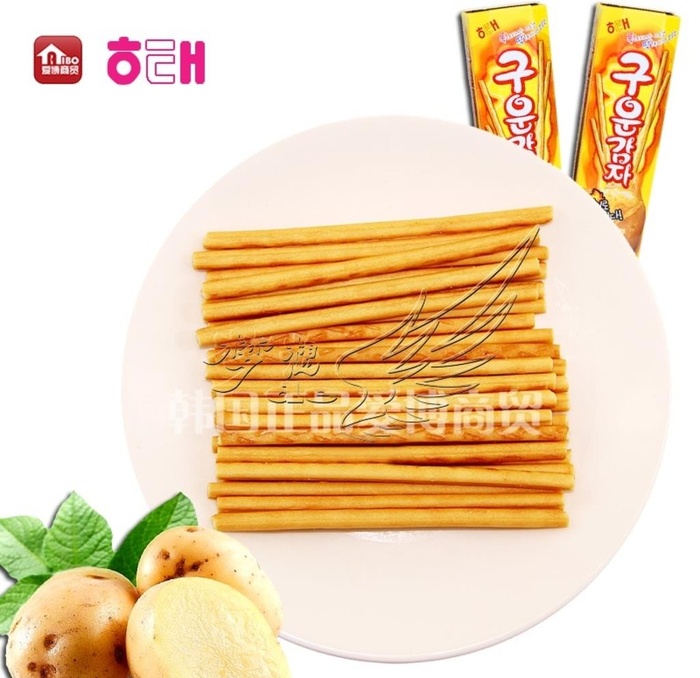 韩国海太烤薯棒27g图片