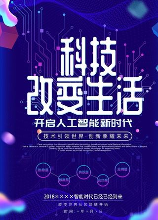 科技海报图片