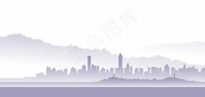 温州剪影图片cdr矢量模版下载