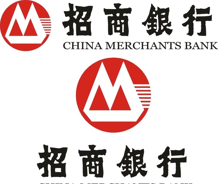 招商银行图片cdr矢量模版下载