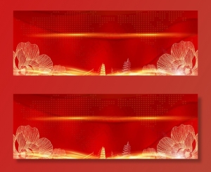 红色背景图片