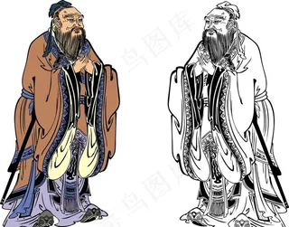 孔子图片