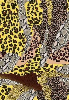 拼贴豹纹图片 拼贴豹纹图片