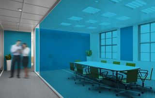 会议室广告样机图片