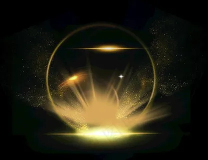 金色光点  金色质感  粒子图片