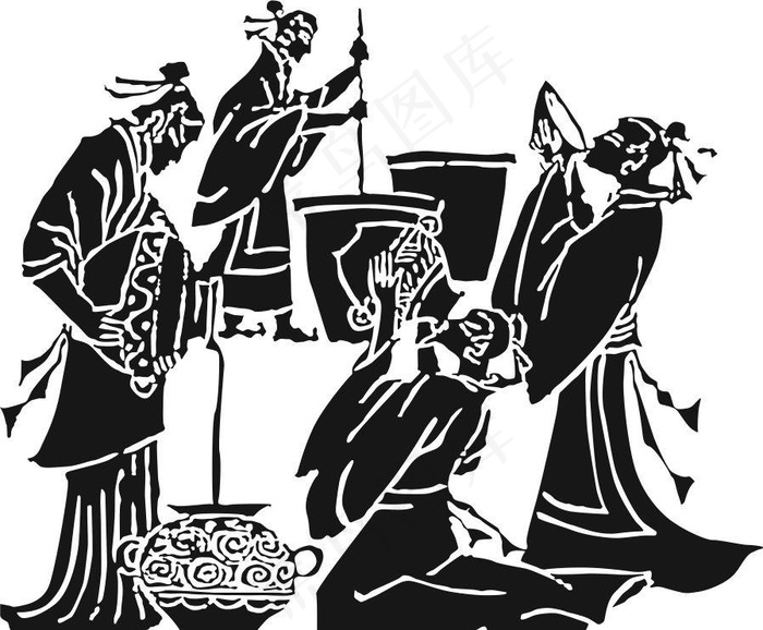 酿酒图图片cdr矢量模版下载