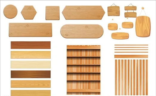 木板矢量图素材图片