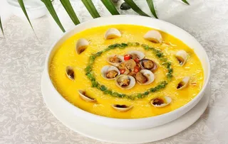 牛眼贝蒸水蛋图片