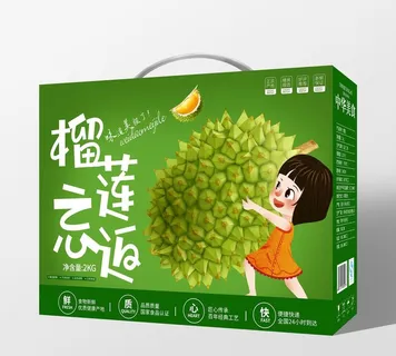 榴莲包装设计图片 榴莲包装设计图片