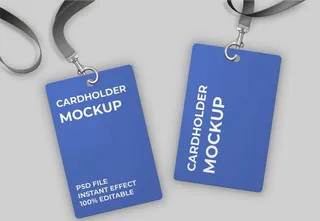 工作证样机图片