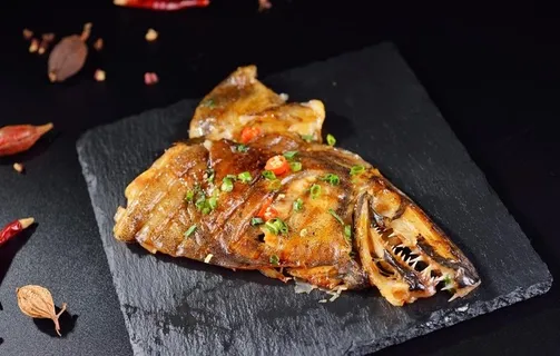 烤鸦片鱼头图片