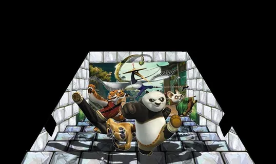 功夫熊猫3D画图片