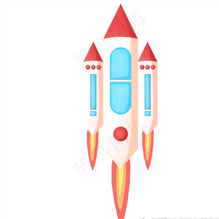 手绘火箭素材 火箭 火箭素材图片