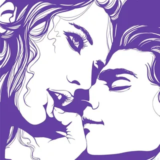 硅藻泥剪影 温馨图片